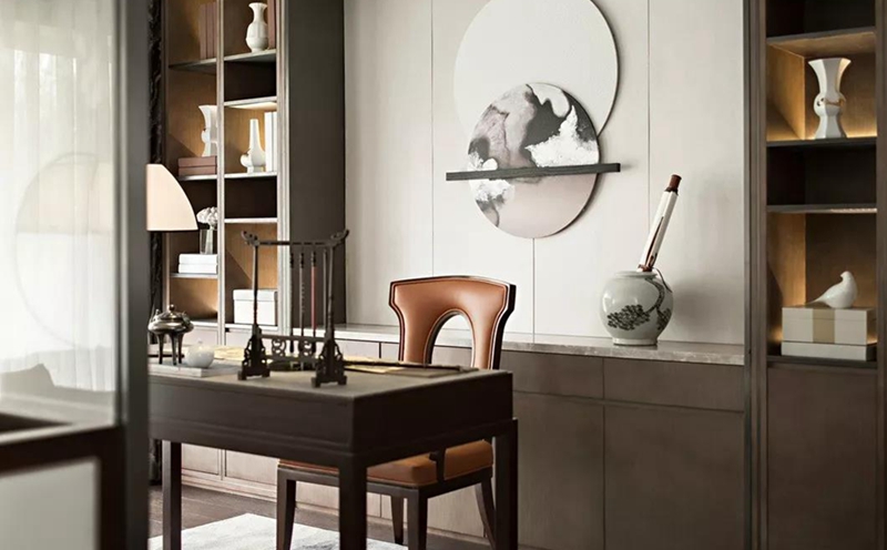 輕奢·新中式風格全屋定制,星空梵高全屋定制