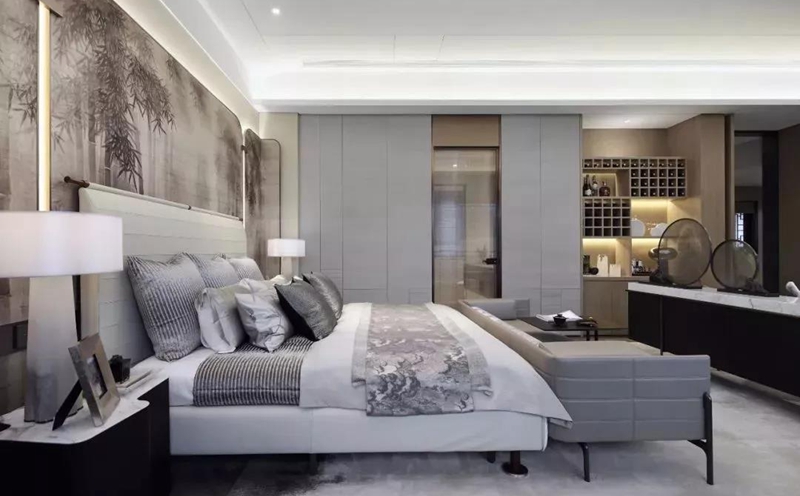 輕奢·新中式風格全屋定制,星空梵高全屋定制