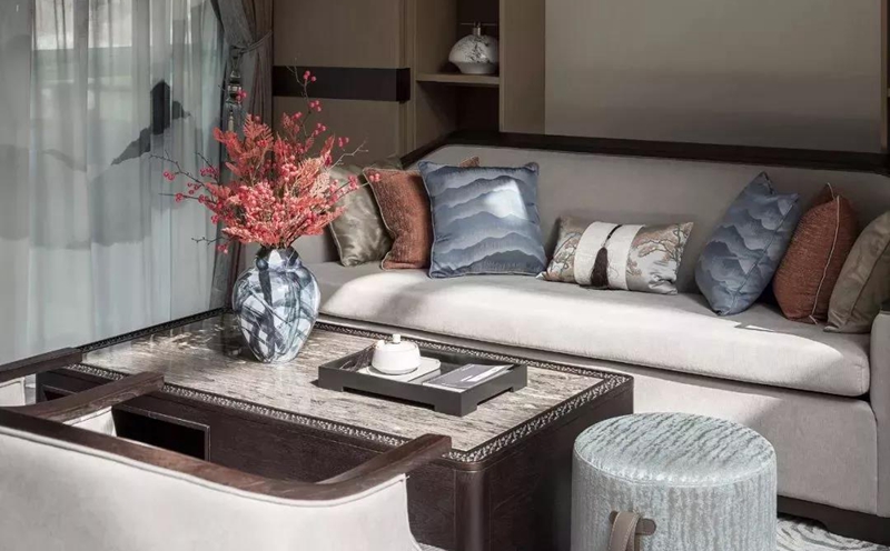 輕奢·新中式風格全屋定制,星空梵高全屋定制