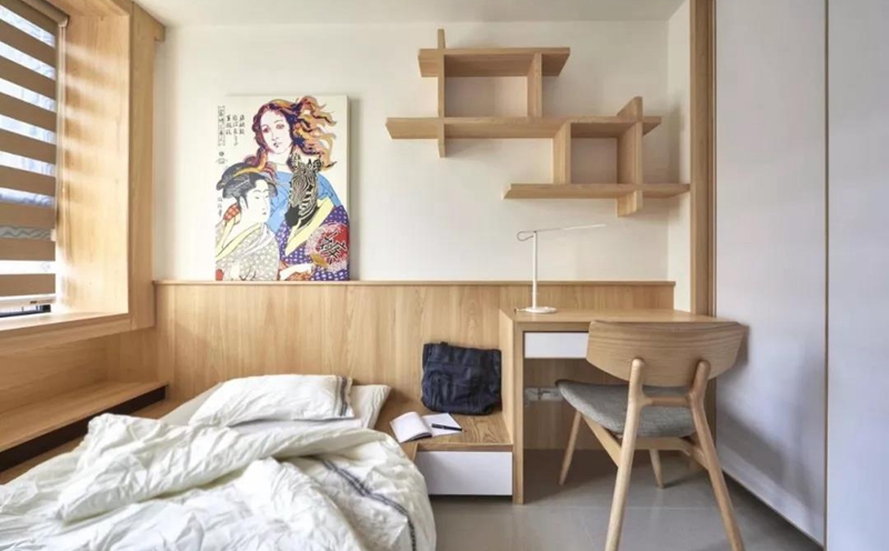 原木風(fēng)全屋定制家居,星空梵高全屋定制