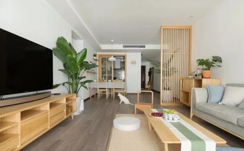 原木風(fēng)全屋定制家居,星空梵高全屋定制