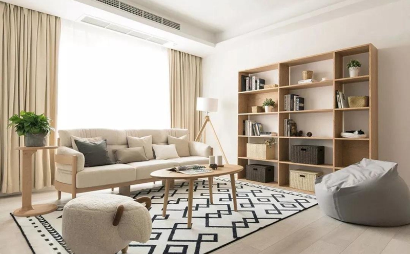 原木風(fēng)全屋定制家居,星空梵高全屋定制